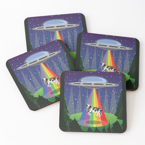 Item preview, UFO Party Cow designed and sold by kerriestuff.