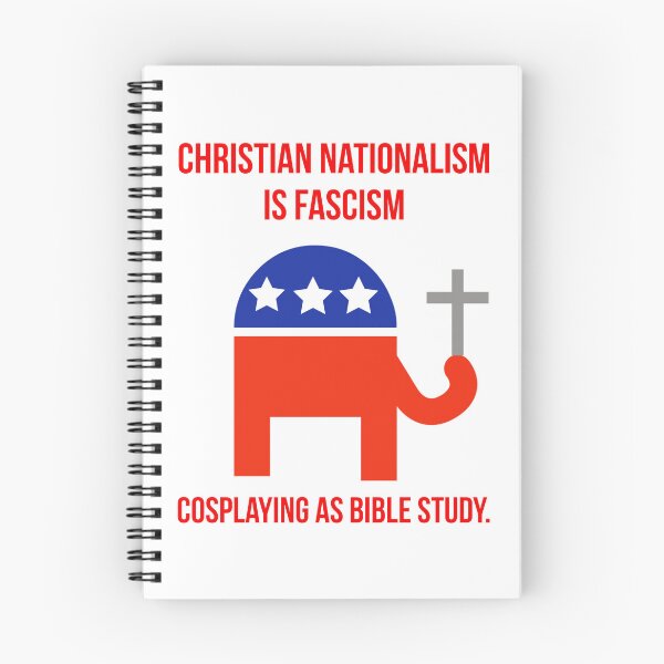 Item preview, Fascism cosplaying as bible study  designed and sold by Rachel the Artist .