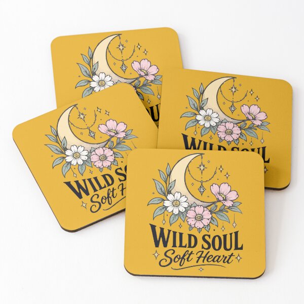 Item preview, Wild Soul Floral Moon Bohemian Aesthetic designed and sold by PIXTRX.
