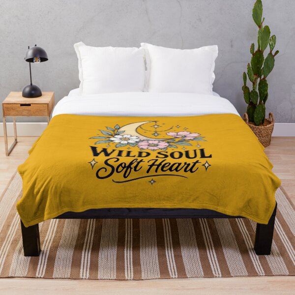 Artikelvorschau, Wild Soul Floral Moon Bohemian Aesthetic entworfen und verkauft von PIXTRX.