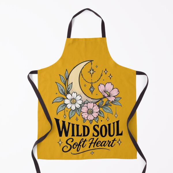 Artikelvorschau, Wild Soul Floral Moon Bohemian Aesthetic entworfen und verkauft von PIXTRX.