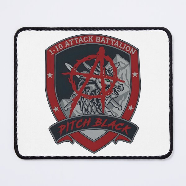 Item preview, 1-10 Attack Reconnaissance Battalion "Pitch Black" Dragon Insignia designed and sold by CharlieDesings.
