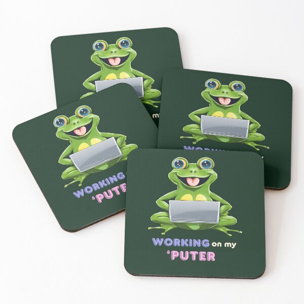 Item preview, Cute Whites Tree Frog Funny Laptop Work Email T-Shirt 622 designed and sold by 1220Ceramic654.