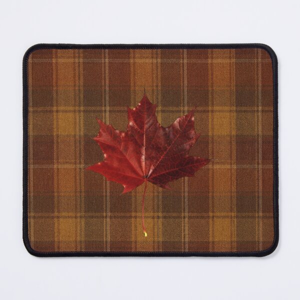 Item preview, Fall Aesthetic Vintage Plaid Maple Leaf designed and sold by Luxnox.