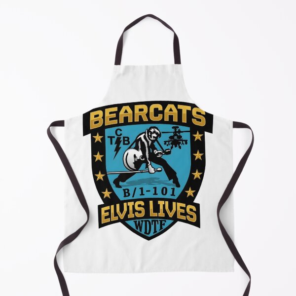 Item preview, B Company 1-101 Aviation Regiment "Bearcats" Elvis Lives Insignia designed and sold by CharlieDesings.
