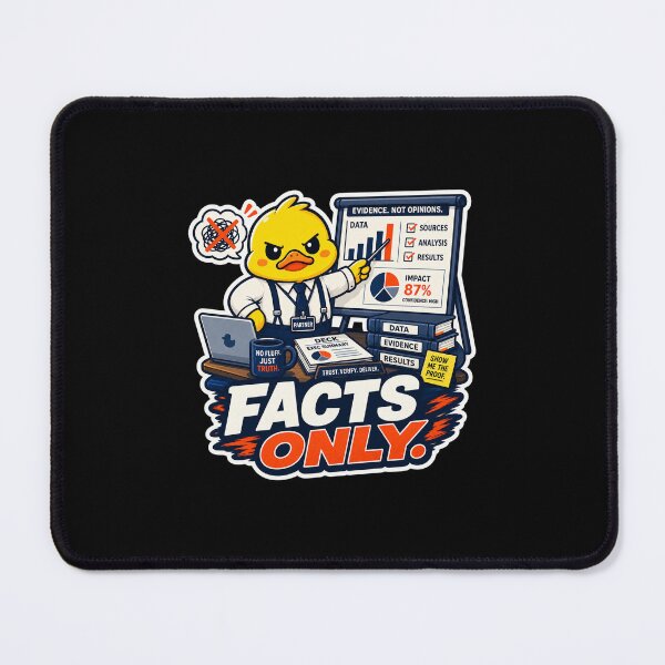 Item preview, FACTS ONLY! designed and sold by Consulting Ducks.