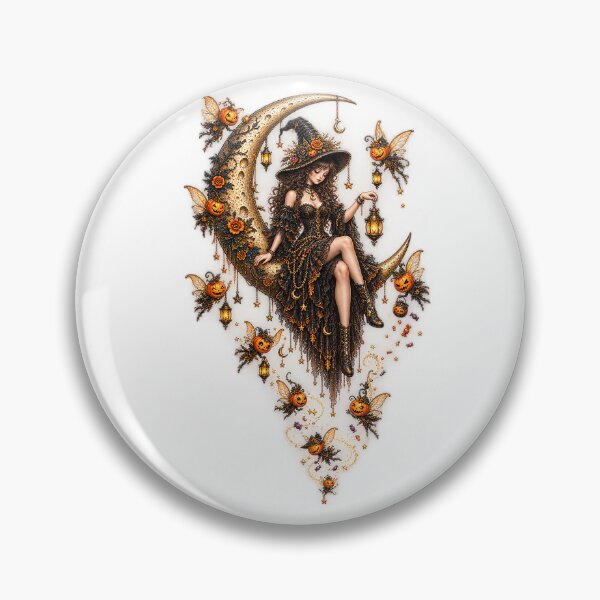 Item preview, ✨ MOONSTRUCK & MACABRE ✨  • Whimsy After Dark - PUMPKIN FAIRIES v1 designed and sold by WheelieGdArt.