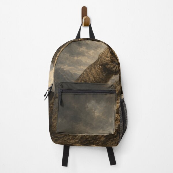 Item preview, Cat Pushing a Massive Boulder Uphill designed and sold by Ocelot-T.