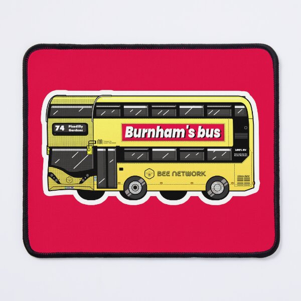 Item preview, Burnham's Manchester Bee Network Bus designed and sold by jimmy-digital.