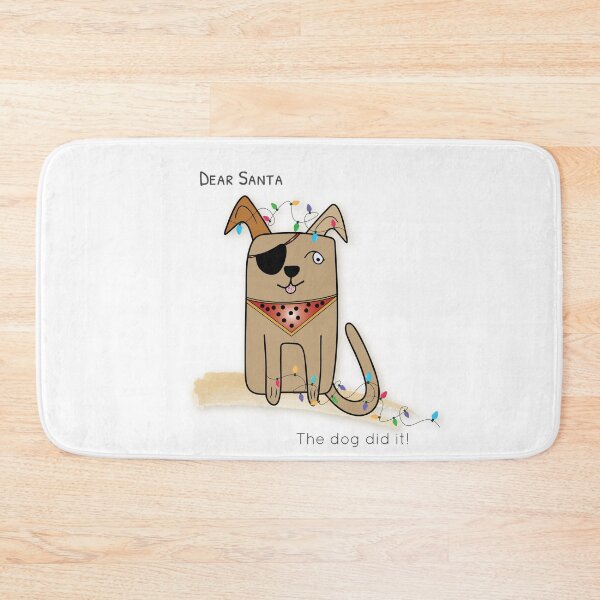 Item preview, Dear Santa - The Dog Did It! designed and sold by Everyday Little Designs.