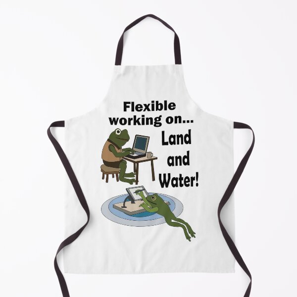 Item preview, Frog Flexible Working Corporate Office Humor designed and sold by Nisha Prabhu.