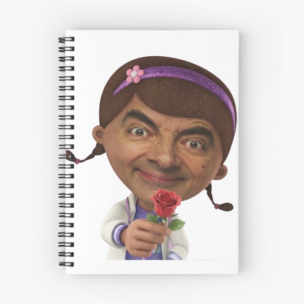 Item preview, Funny Mr Bean Doc McStuffins Rose Mashup designed and sold by Alaric4you.