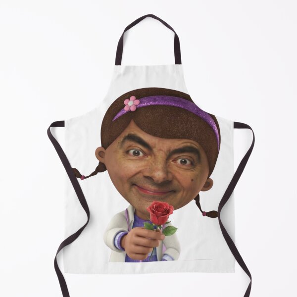 Item preview, Funny Mr Bean Doc McStuffins Rose Mashup designed and sold by Alaric4you.