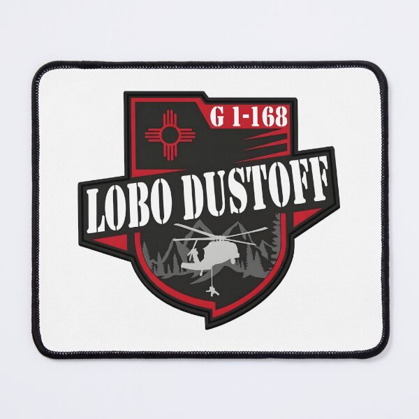 Item preview, G Company 1-168 General Support Aviation Battalion "Lobo Dustoff" Insignia designed and sold by CharlieDesings.