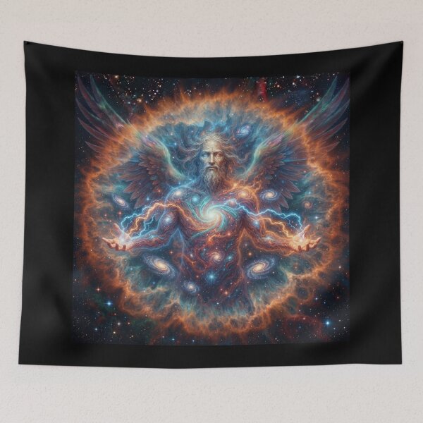 Item preview, Protector of the Helix Nebula – Cosmic Guardian NGC 7293 designed and sold by Axokris.