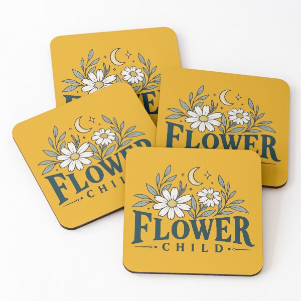 Item preview, Flower Child Daisy Floral Retro Design designed and sold by PIXTRX.