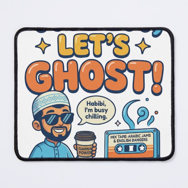 Item preview, Yalla, Let's Ghost designed and sold by Ya3niMerch.