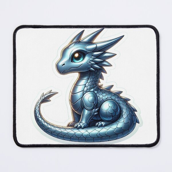 Item preview, Armored Blue Dragon designed and sold by Eiwaprints.