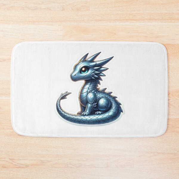 Item preview, Armored Blue Dragon designed and sold by Eiwaprints.