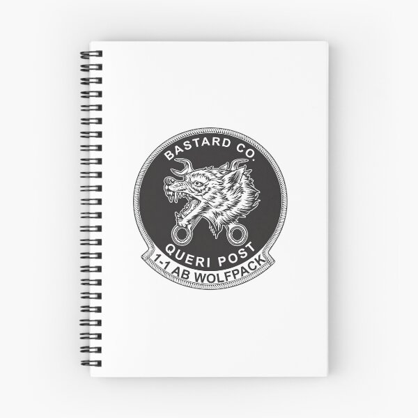 Item preview, Bastard Co. 1-1 AB Wolfpack Queri Post Maintenance Emblem designed and sold by CharlieDesings.