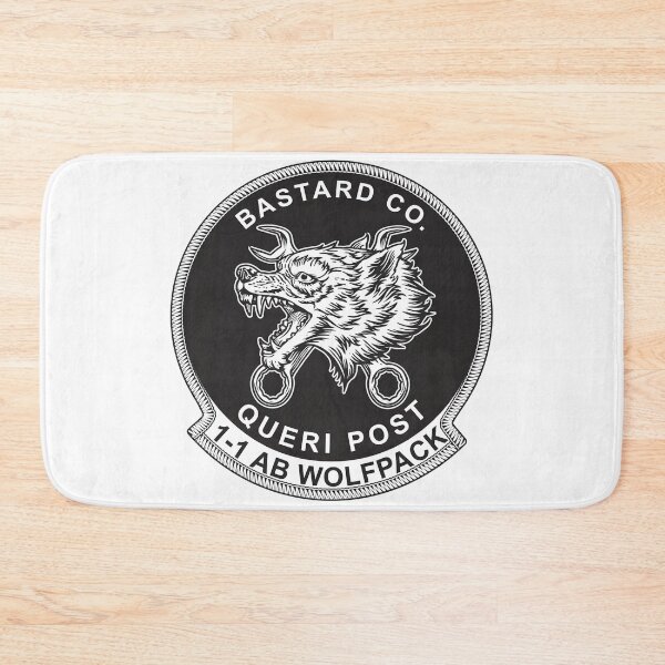 Item preview, Bastard Co. 1-1 AB Wolfpack Queri Post Maintenance Emblem designed and sold by CharlieDesings.