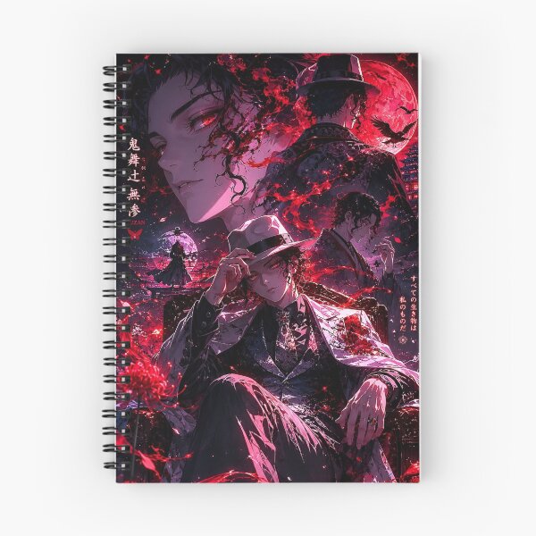 Item preview, Crimson Moon Gothic Demon – Dark Anime Inspired Japanese Fantasy Artwork designed and sold by Dyan4.