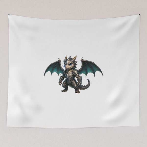 Item preview, Armored  Dragon designed and sold by Eiwaprints.