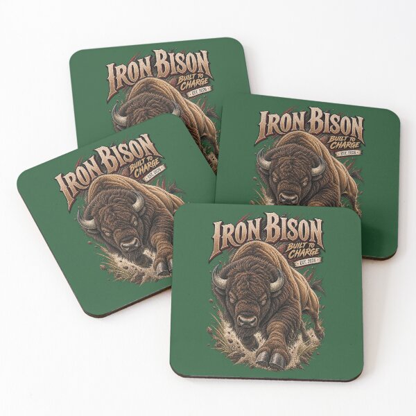 Item preview, IRON BISON designed and sold by KrungiT Design .