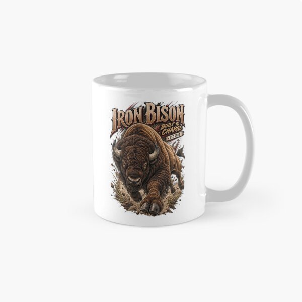 Aperçu de l'œuvre BISON DE FER créée et vendue par KrungiT Design .