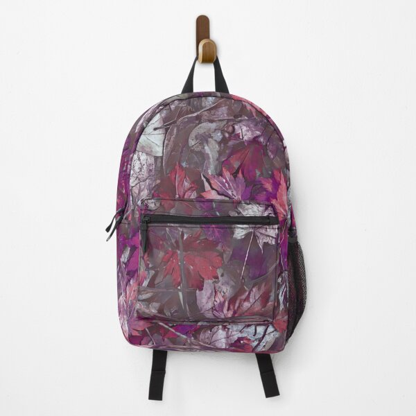 Item preview, Floating Autumn Leaves – Watercolor Fall Forest Pond Pattern | Purple designed and sold by Frohyou.
