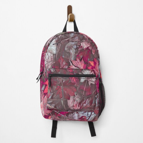 Item preview, Floating Autumn Leaves – Watercolor Fall Forest Pond Pattern | Pink designed and sold by Frohyou.
