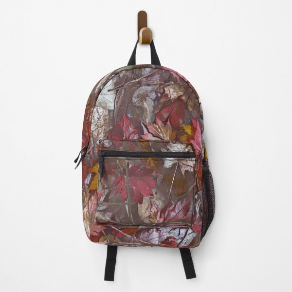 Item preview, Floating Autumn Leaves – Watercolor Fall Forest Pond Pattern | Brown designed and sold by Frohyou.