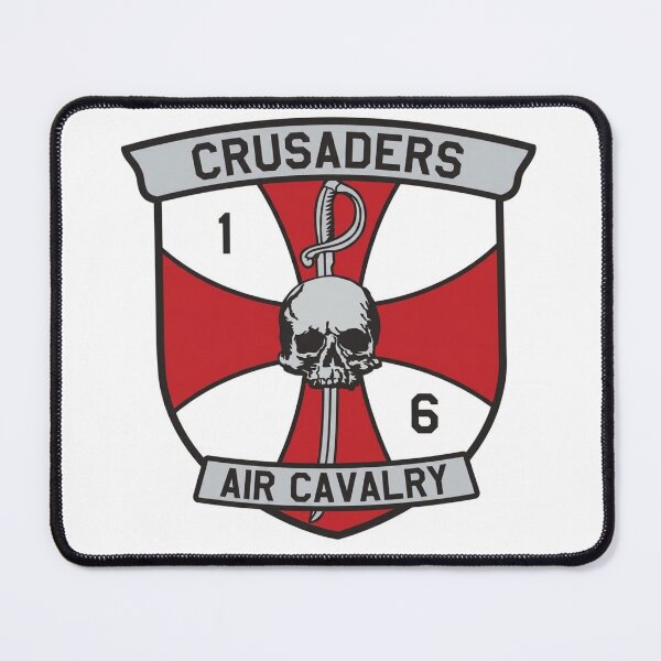 Item preview, 1-6 Cavalry "Crusaders" Air Cavalry Skull & Saber Emblem designed and sold by CharlieDesings.