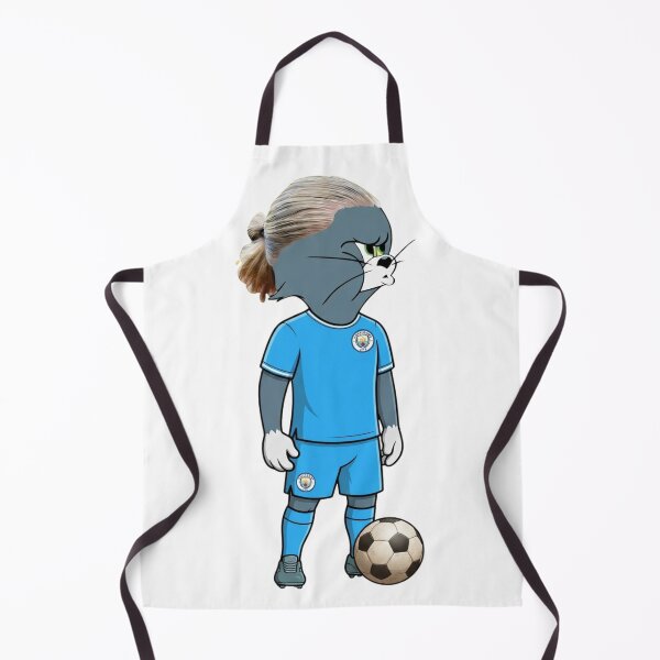Item preview, Funny Haaland Tom Cat Football Meme designed and sold by Alaric4you.