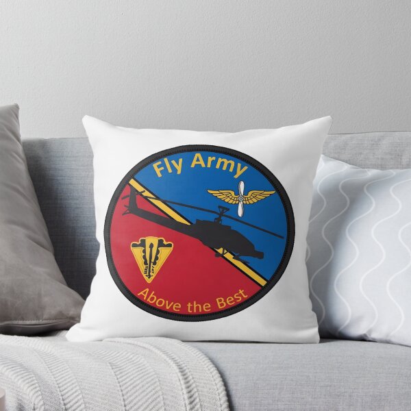Item preview, Fly Army "Above the Best" AH-1 Cobra Military Emblem designed and sold by CharlieDesings.