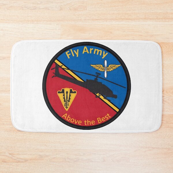 Item preview, Fly Army "Above the Best" AH-1 Cobra Military Emblem designed and sold by CharlieDesings.