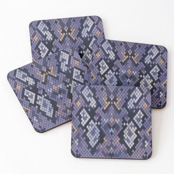 Item preview, Violet Snake Skin Pattern - Luxe Stylish Realistic Reptile Texture designed and sold by thecolorbirdie.