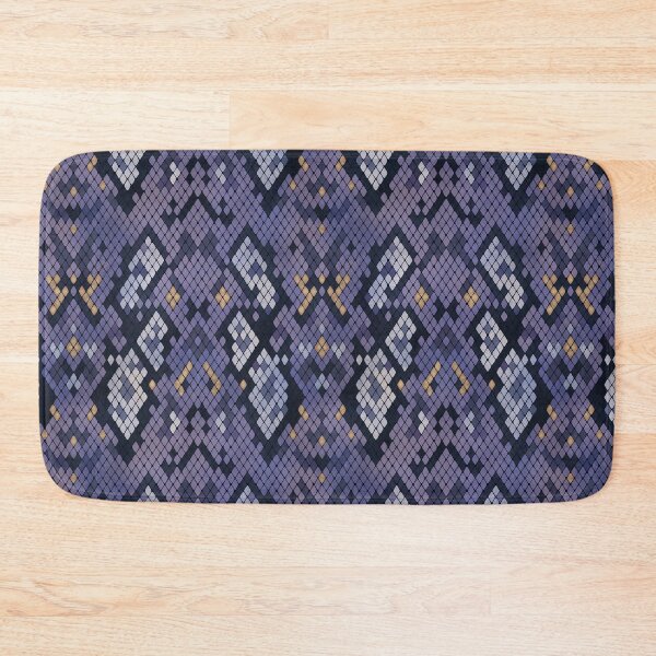 Item preview, Violet Snake Skin Pattern - Luxe Stylish Realistic Reptile Texture designed and sold by thecolorbirdie.