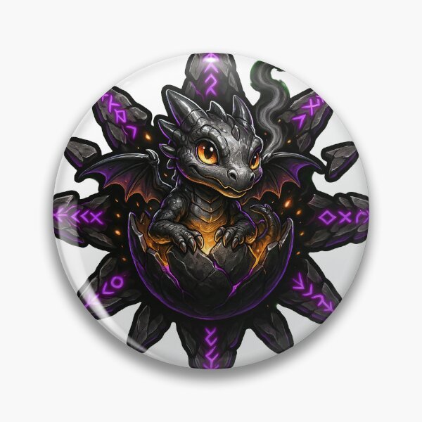 Item preview, Armored  Black Dragon designed and sold by Eiwaprints.