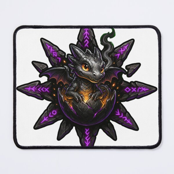 Item preview, Armored Black Dragon designed and sold by Eiwaprints.
