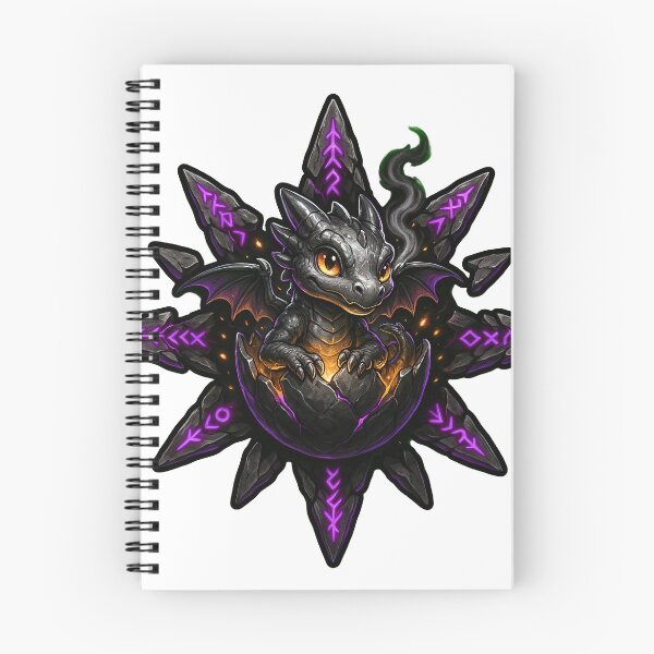 Item preview, Armored  Black Dragon designed and sold by Eiwaprints.