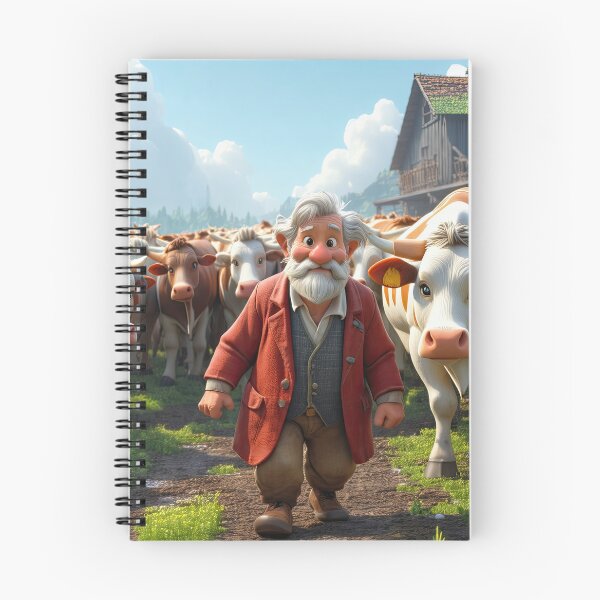 Item preview, Old Fart herding Cows designed and sold by Colin Bentham.