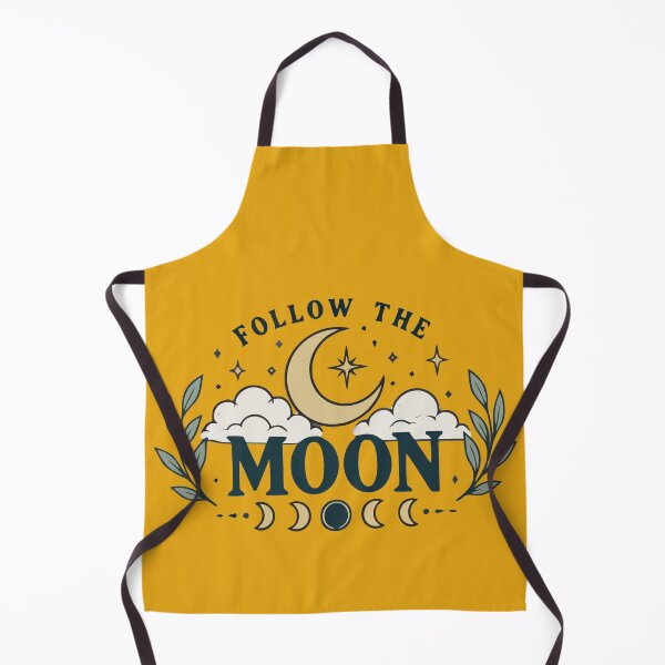Aperçu de l'œuvre Esthétique Moon Child Croissant de Lune et Étoiles créée et vendue par PIXTRX.