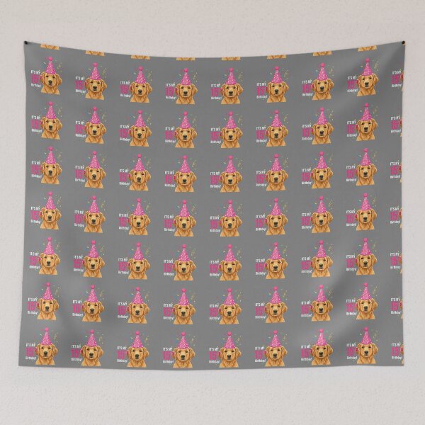 Item preview, Golden Retriever It's My 15th Birthday Dog Owner Teen Celebration designed and sold by SofiBlair.