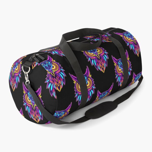 Item preview, Neon Psychedelic Owl – Retro 80s designed and sold by Benito Del Ray.