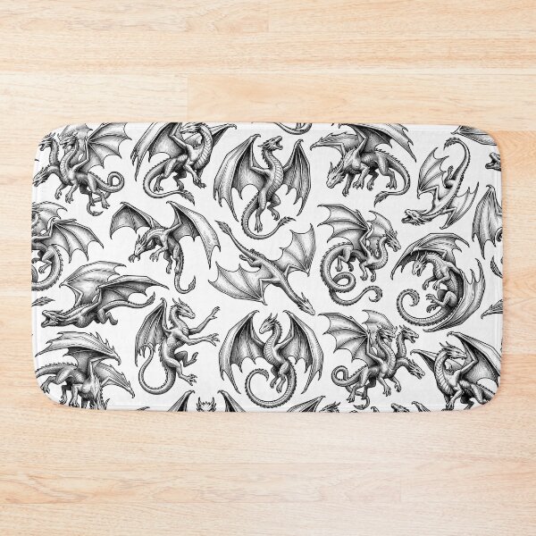 Item preview, Fantasy Dragons Pattern Tabletop RPG Gaming Dragon Lover designed and sold by GrandeDuc.
