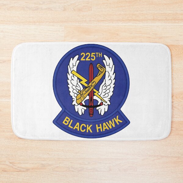 Item preview, 225th Aviation Regiment "Black Hawk" Military Crest Insignia designed and sold by CharlieDesings.