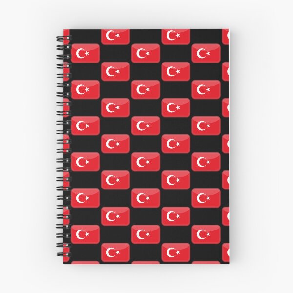 Item preview, Turkish 3D Flag Turkish Pride Design designed and sold by yazdogs.