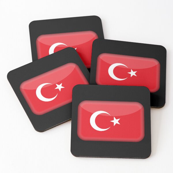 Item preview, Turkish 3D Flag Turkish Pride Design designed and sold by yazdogs.