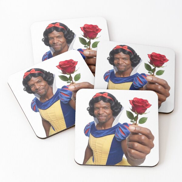 Item preview, Funny Terry Crews Snow White Red Rose Meme designed and sold by Alaric4you.
